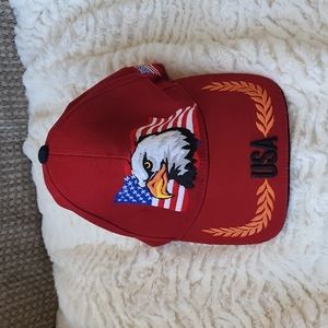 PATRIOTIC AMERICAN EAGLE BASEBALL  CAP